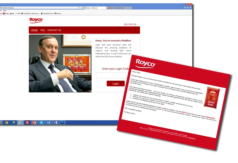 De marketingcampagne van Royco